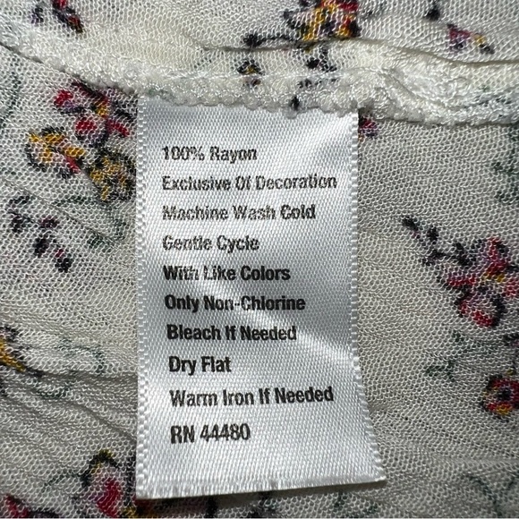 Wonderly Size Small Boho top - Picture 5 of 6